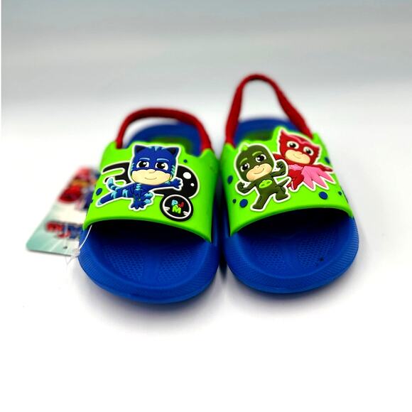 PJ Masks Little Boys Slide Sandals - Toddler size 5/6 - Picture 3 of 8
